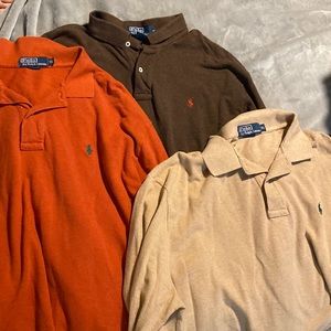 Men’s texture Polo shirts